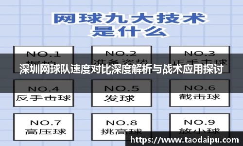 深圳网球队速度对比深度解析与战术应用探讨